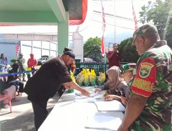 Sukseskan Program Pemerintah, Kodim 0107/Aceh Selatan Gelar Gerakan Pangan Murah