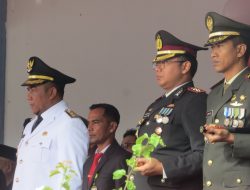 Dandim 0116/Nagan Raya Hadiri Upacara HUT ke 80 Republik Indonesi di Alun Alun Suka Makmue