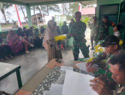 Hari Kedua Gerakan Pangan Murah Beras PSHP, Warga Serbu Koramil Samadua