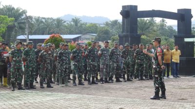 Dandim Subulussalam Apelkan dan Cek Handphone Serta Surat Kendaraan