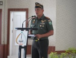 Danrem 012/Teuku Umar, Pimpin Acara Tradisi pelepasan personel Pindah Satuan
