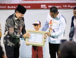 Kodim 0116/Nara Keluar sebagai juara umum pada Perlombaan antar Instansi Sekabupaten Nagan Raya