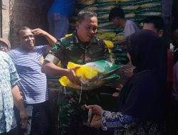 ‎Kodim 0107/Aceh Selatan Kembali Gelar Pangan Murah, Sediakan 12 Ton Beras PSHP di Samadua dan Tapaktuan