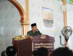 Bentuk Kepedulian Dan Dukungan Spiritual, Korem 012/TU Gelar Doa Bersama