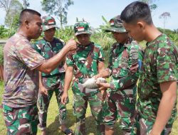 Personel Yonif TP 856/SBS Ikuti Pembelajaran Ketahanan Pangan Korem 012: Fokus pada Budidaya Ikan Nila