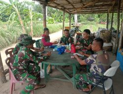 Korem 012/TU Berikan Materi Ketahanan Pangan kepada Personel Yonif TP 856/SBS