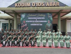 Pangdam Iskandar muda Laksanakan Kunjungan Kerja Ke Kodim 0105/Aceh Barat