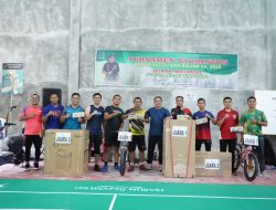 DANREM 012/TU TUTUP TURNAMEN BADMINTON