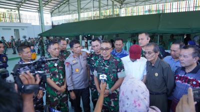 Pangdam Iskandar Muda Gelar Baksos Kesehatan Sambut HUT ke-80 TNI di Banda Aceh