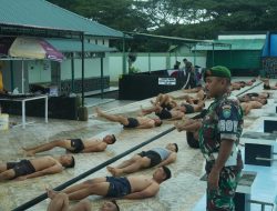 Latih Ketangkasan, Korem 012/Teuku Umar Gelar Latihan Renang Dasar