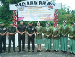 Upacara Ziarah dan Tabur Bunga di Taman Makam Pahlawan dalam Rangka HUT Kesad ke-80 Tahun 2025