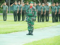 Korem 012/TU Jadikan Upacara Mingguan sebagai Sarana Pembinaan Jiwa Korsa dan Nasionalisme