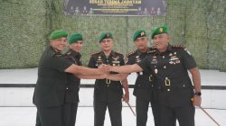 Estafet Kepemimpinan, Danrem 012/TU Resmi Serahkan Tongkat Komando Dandim 0110/Abdya dan Danyonif 116/GS